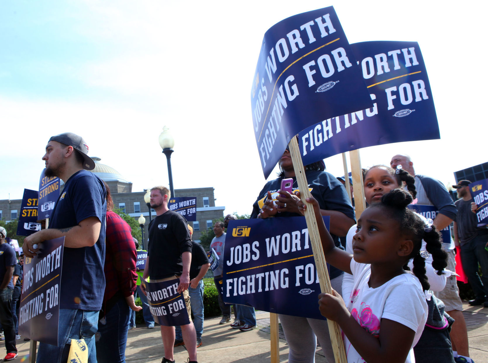 Gallery: Steelworkers rally in Gary